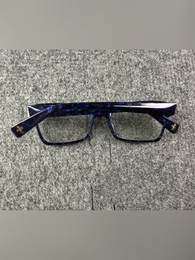 Seraphin Aurora 8762 53-16-140 Made In Japan Eyeglasses Frame Only Blue